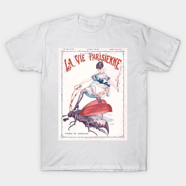 La Vie Parisienne, 1920s T-Shirt by WAITE-SMITH VINTAGE ART